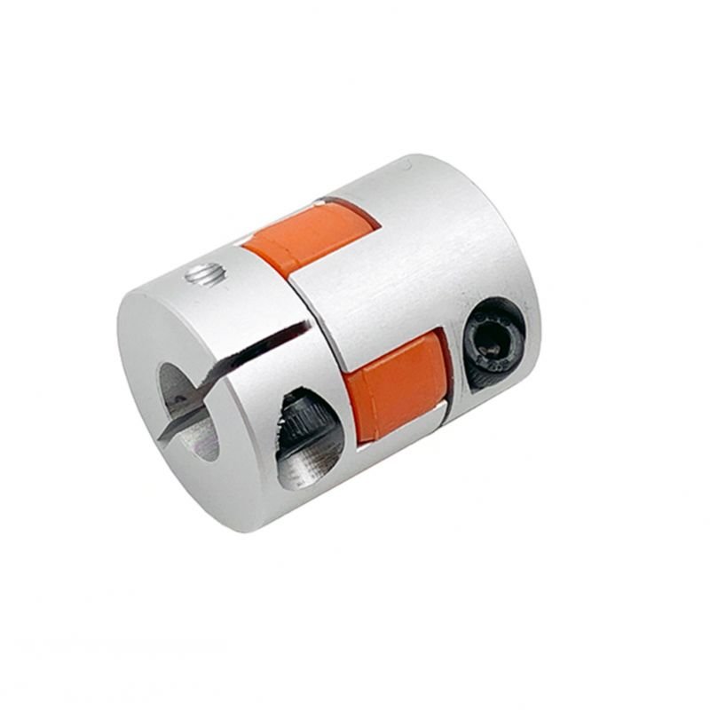 thumbnail image 2 of 6mm X 6.35mm Flexible Jaw Coupler For CNC Shaft – Spider Stepper Motor Coupling 1/4 2 of 6