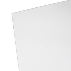 Transparent colourless cast plexiglas thickness 5 mm